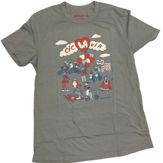 CicLAvia CicLAvia Heart of Los Angeles Inspired: Audrey Chan Adult T-Shirt