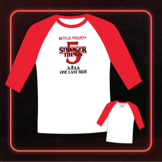 CicLAvia Netflix x CicLAvia—Melrose Ave: Stranger Things 5 One Last Ride, Baseball T-Shirt