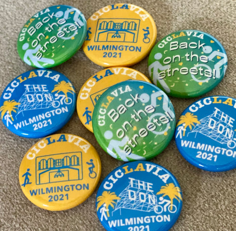 CicLAvia Wilmington Button Pack